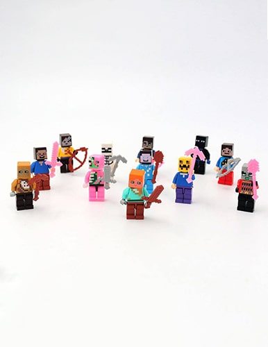 لگو ماینکرافت مجموعه 12 عددی MINECRAFT