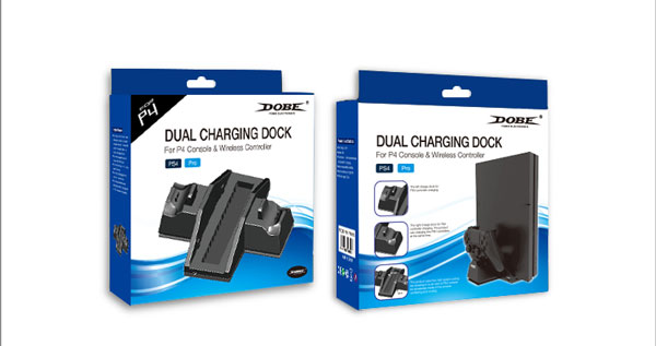 استند و پایه شارژر دسته بازی پلی استیشن 4 دابی مدل TP4-805B