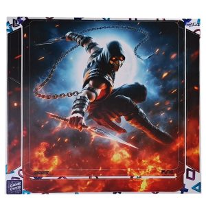 برچسب بدنه کنسول PS4 (GO) طرح مورتال mortal A