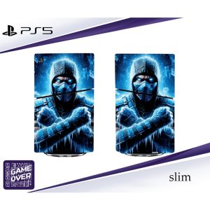 برچسب کنسول PS5 SLIM (GO) طرح MORTAL KOMBAT 7
