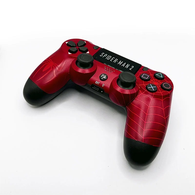 دسته بی سیم PS4 برند Play X طرح Spider-Man با کیف - Image 4