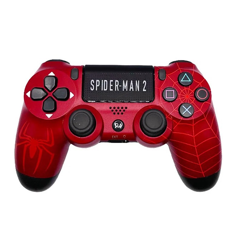 دسته بی سیم PS4 برند Play X طرح Spider-Man با کیف - Image 3