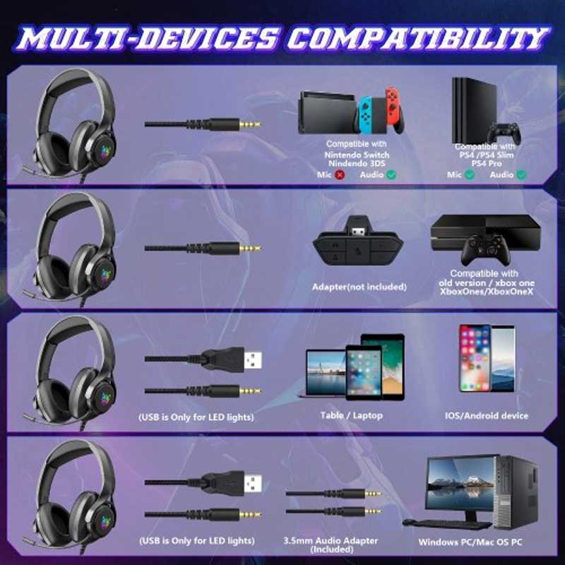 هدست گیمینگ اونیکوما onikuma X16 - Image 5