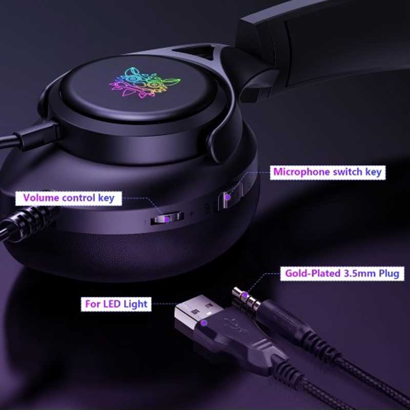 هدست گیمینگ اونیکوما onikuma X16 - Image 3