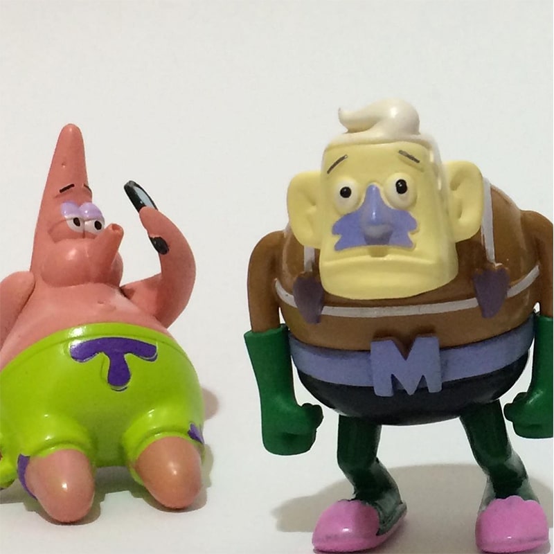 فیگور 12 عددی باب اسفنجی SpongeBob SquarePants