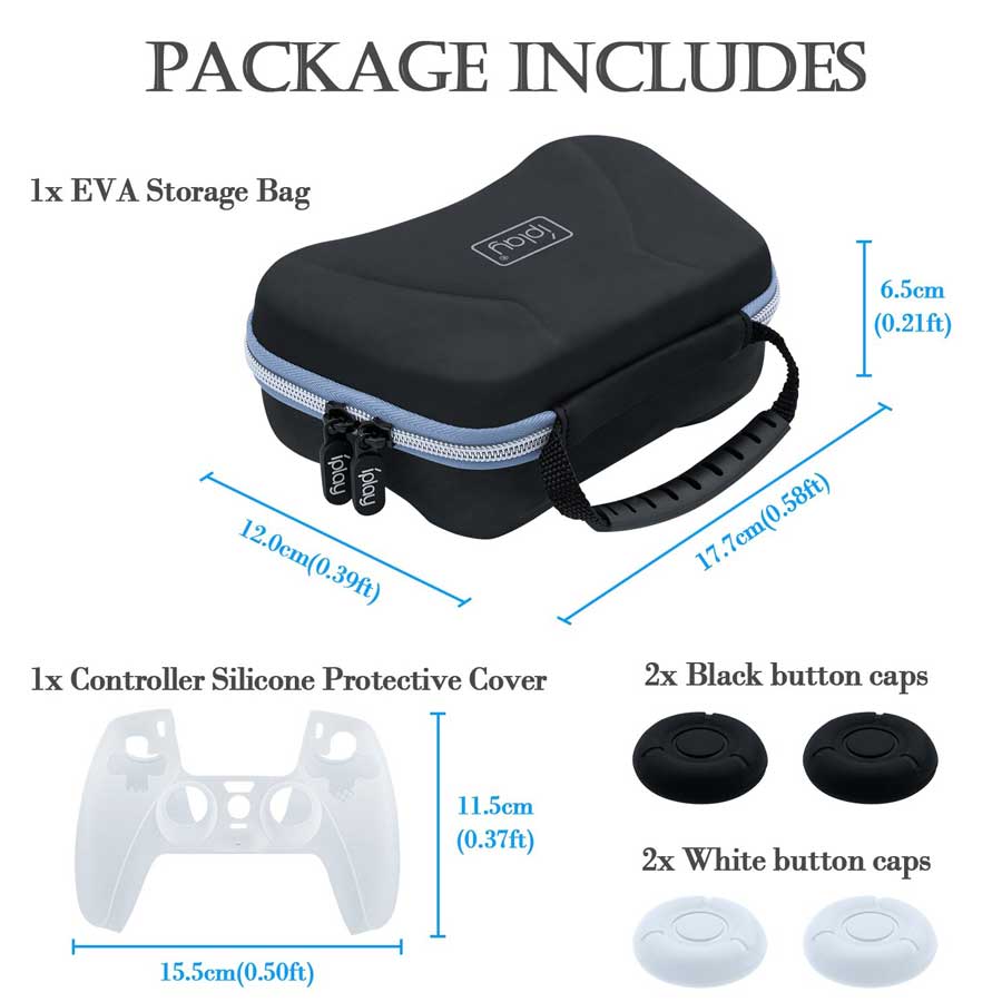 خرید پک 6 کاره مخصوص کنترلر PS5 برند iPlay - Image 15