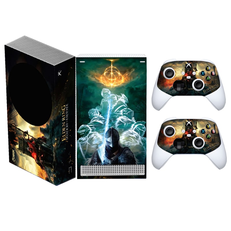برچسب کنسول Xbox series s game over طرح Elden Ring A