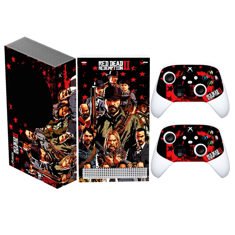 برچسب کنسول Xbox series s Game Over طرح red dead A
