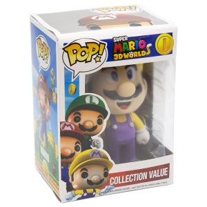 فانکو پاپ سوپر ماریو کلاه زرد سری 3D Worlds