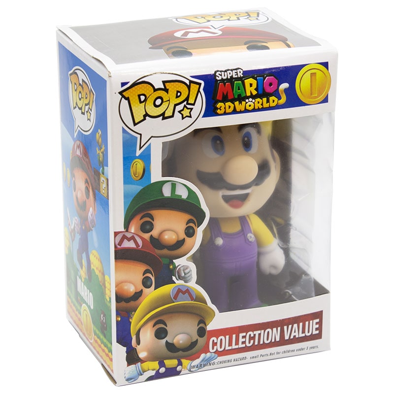 فانکو پاپ سوپر ماریو کلاه زرد سری 3D Worlds