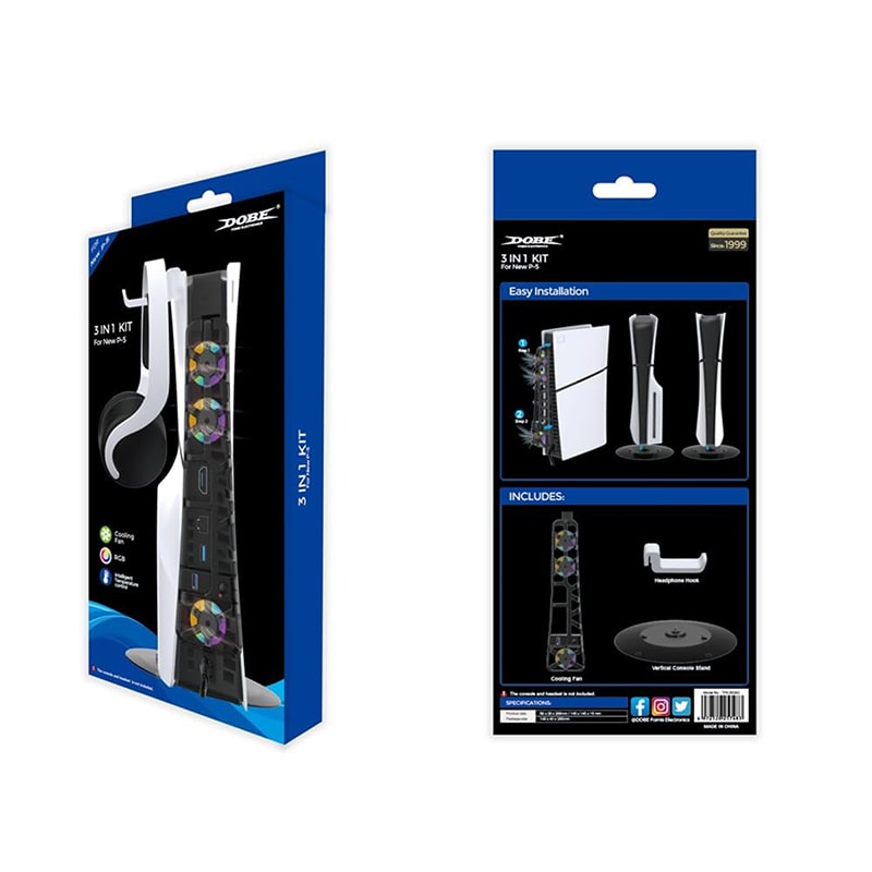 پک 3 کاره PS5 اسلیم دابی مدل TP5-3538D