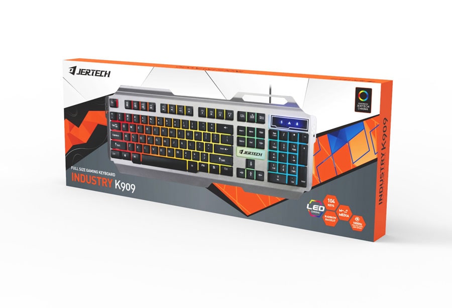 کیبورد گیمینگ جرتک مدل Jertech K909 - Image 5