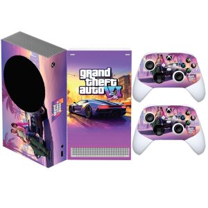 برچسب کنسول Xbox series s Game Over طرح GTA B