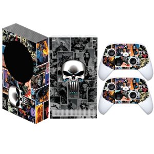برچسب کنسول Xbox series s Game Over طرح PUNISHER