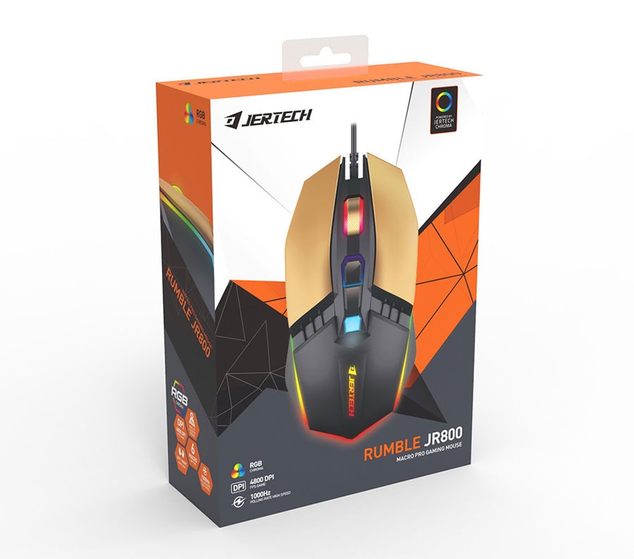 ماوس گیمینگ جرتک مدل Jertech JR800