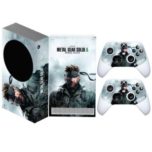 برچسب کنسول Xbox series s Game Over طرح METAL GEAR SOLID