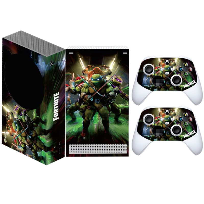 برچسب کنسول Xbox series s Game Over طرح لاکپشت های نینجا