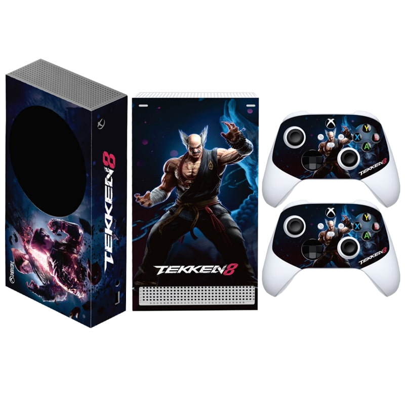 برچسب کنسول Xbox series s Game Over طرح Tekken8
