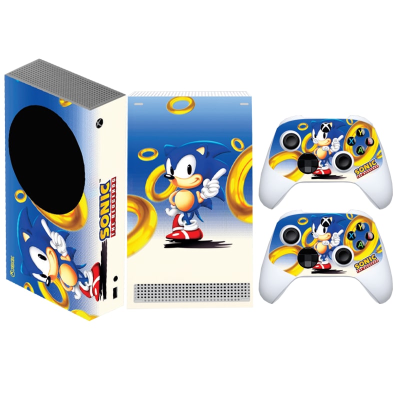برچسب کنسول Xbox series s game over طرح سونیک sonic