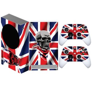 برچسب کنسول Xbox series s Game Over طرح پرچم انگلیس