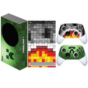 برچسب کنسول Xbox series s Game Over طرح ماینکرافت MINECRAFT
