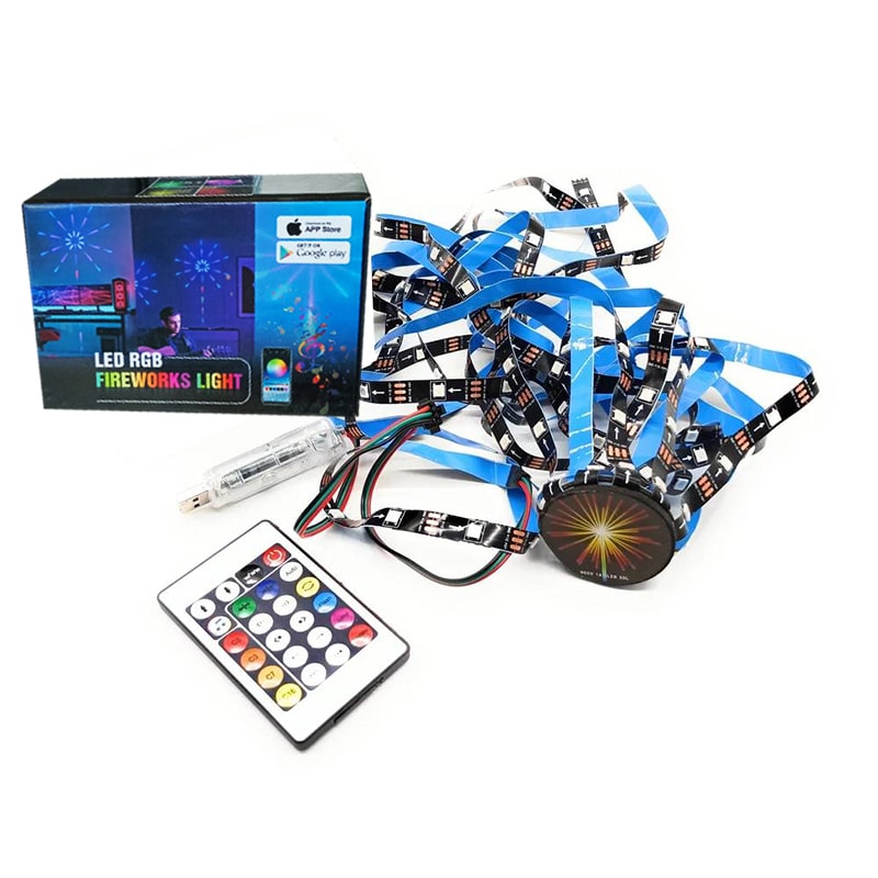 ریسه هوشمند RGB مدل آتش بازی Fireworks