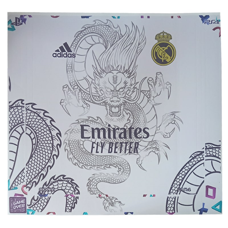 برچسب کنسول PS4 (GO) طرح رئال مادرید