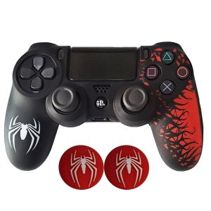 روکش دسته PS4 طرح عنکبوت spider c - عنکبوت-قرمز