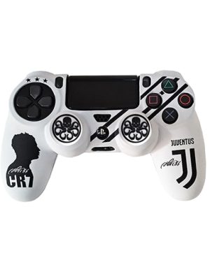 روکش دسته PS4 طرح یونتوس JUVENTUS سفید