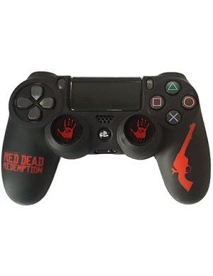 روکش دسته PS4 طرح RED DEAD II