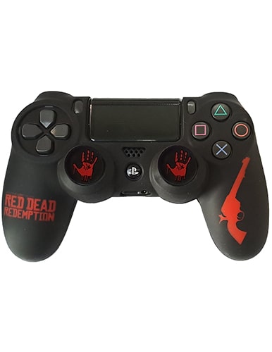 روکش دسته PS4 طرح RED DEAD II