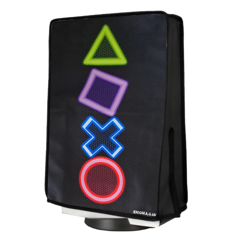 کاور کنسول PS5 اسلیم طرح سمبل گیمینگ