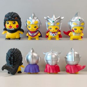 فیگور پیکاچو انیمه پوکمون Pokemon ست 4 عددی