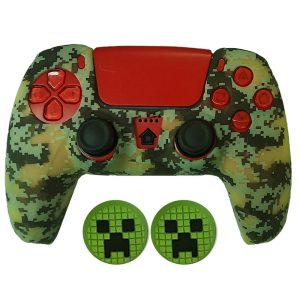 روکش دسته PS5 طرح ارتشی پیکسلی army