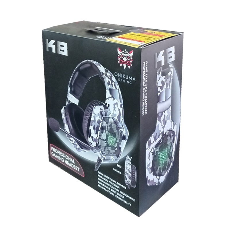 هدست گیمینگ اونیکوما ONIKUMA K8 ارتشی