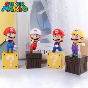 فیگور ماریو روی بلوک آجری 4 عددی