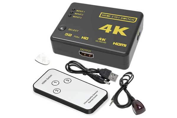 مبدل 1 به 3 HDMI مدل UH 301