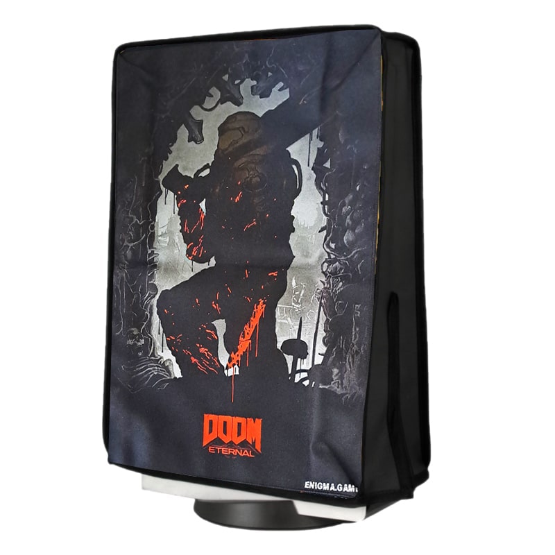 کاور کنسول PS5 اسلیم طرح DOOM
