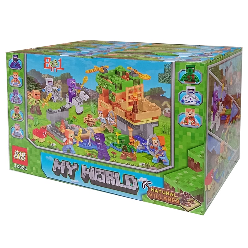 لگو روستایی ماینکرافت مدل JX026 ست 8 عددی - Image 4