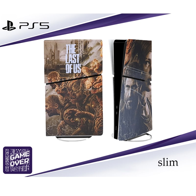 برچسب کنسول PS5 SLIM (GO) طرح last of us