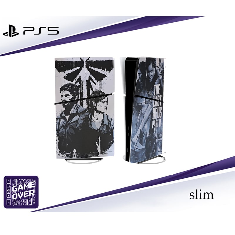 برچسب کنسول PS5 SLIM (GO) طرح last of us part II