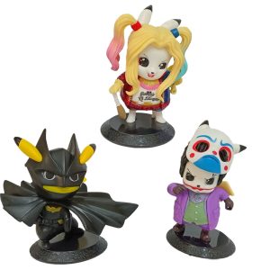 فیگور پیکاچو با لباس مبدل Pokemon ست 3 عددی