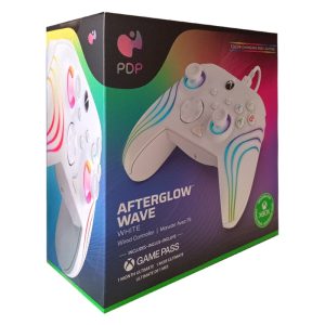 کنترلر ایکس باکس PDP سفید مدل Afterglow Wave