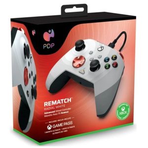 کنترلر ایکس باکس PDP رنگ Radial White مدل REMATCH