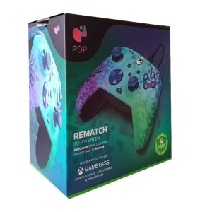 کنترلر ایکس باکس PDP سبز درخشان مدل REMATCH