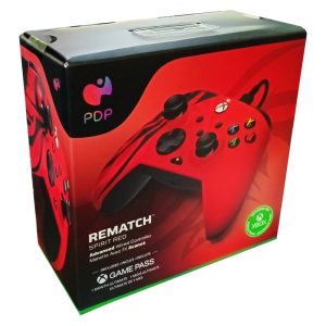 کنترلر ایکس باکس PDP رنگ قرمز مدل REMATCH