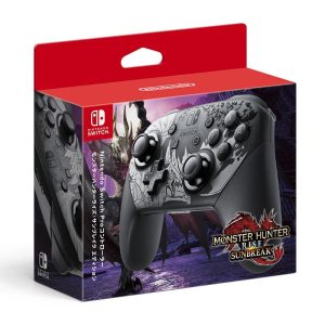 کنترلر نینتندو سوییچ پرو طرح Monster Hunter Rise Sunbreak