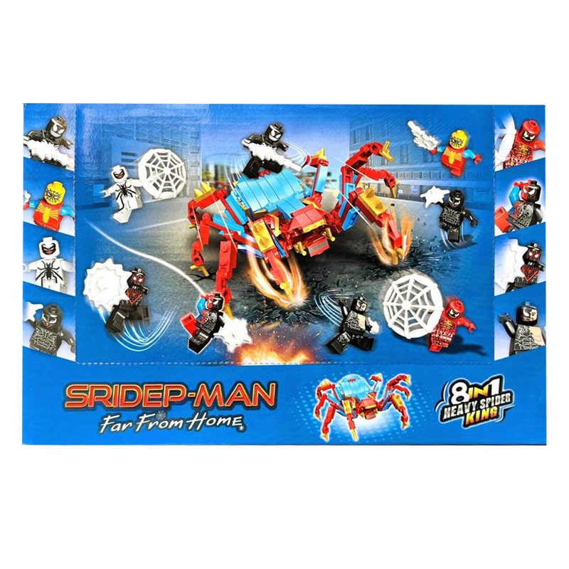 لگو ونوم اسپایدرمن مدل GT-12 ست 8 عددی