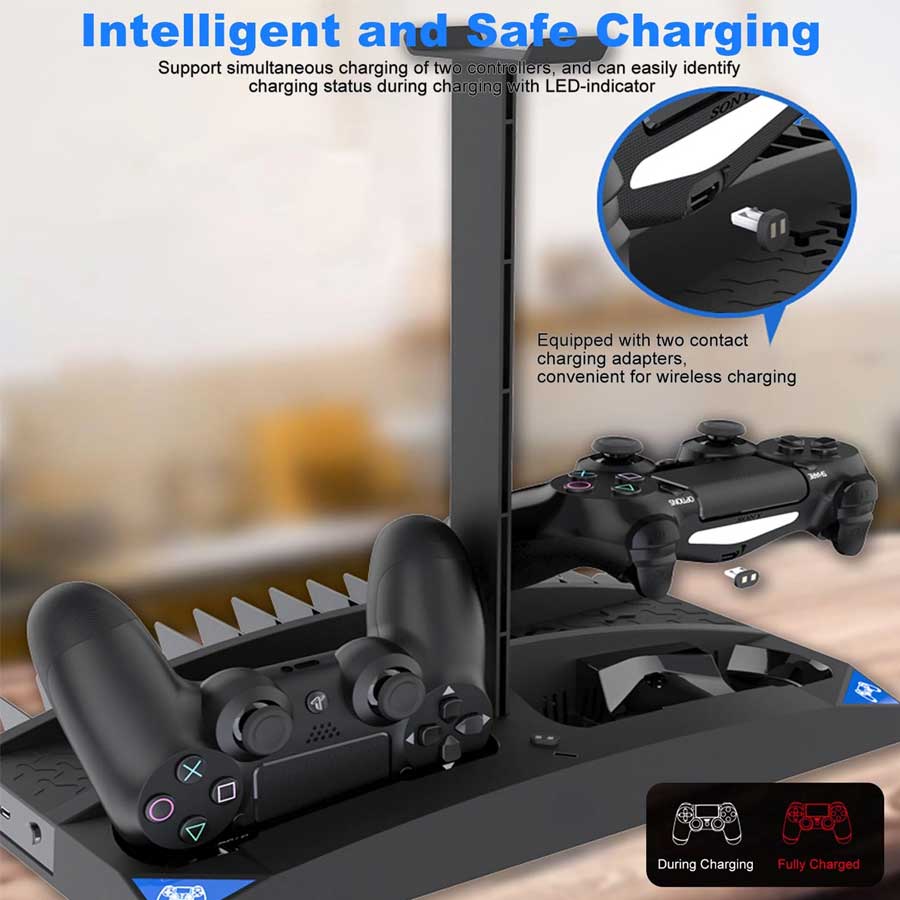 استند و پایه شارژ PS4 مدل Ipega PG-P4009 - Image 6