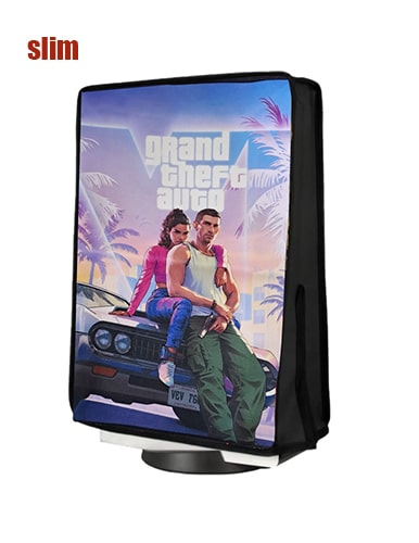 کاور کنسول PS5 اسلیم طرح جی تی ای GTA